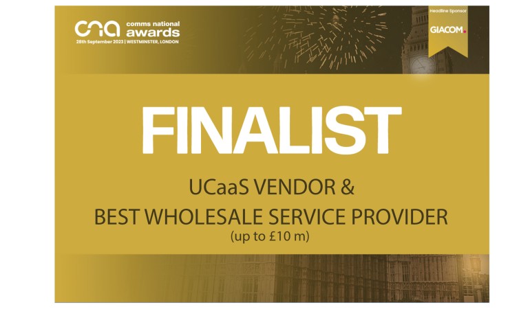 Voiceflex finalist for UCaaS Vendor & Wholesale Service Provider of the Year!